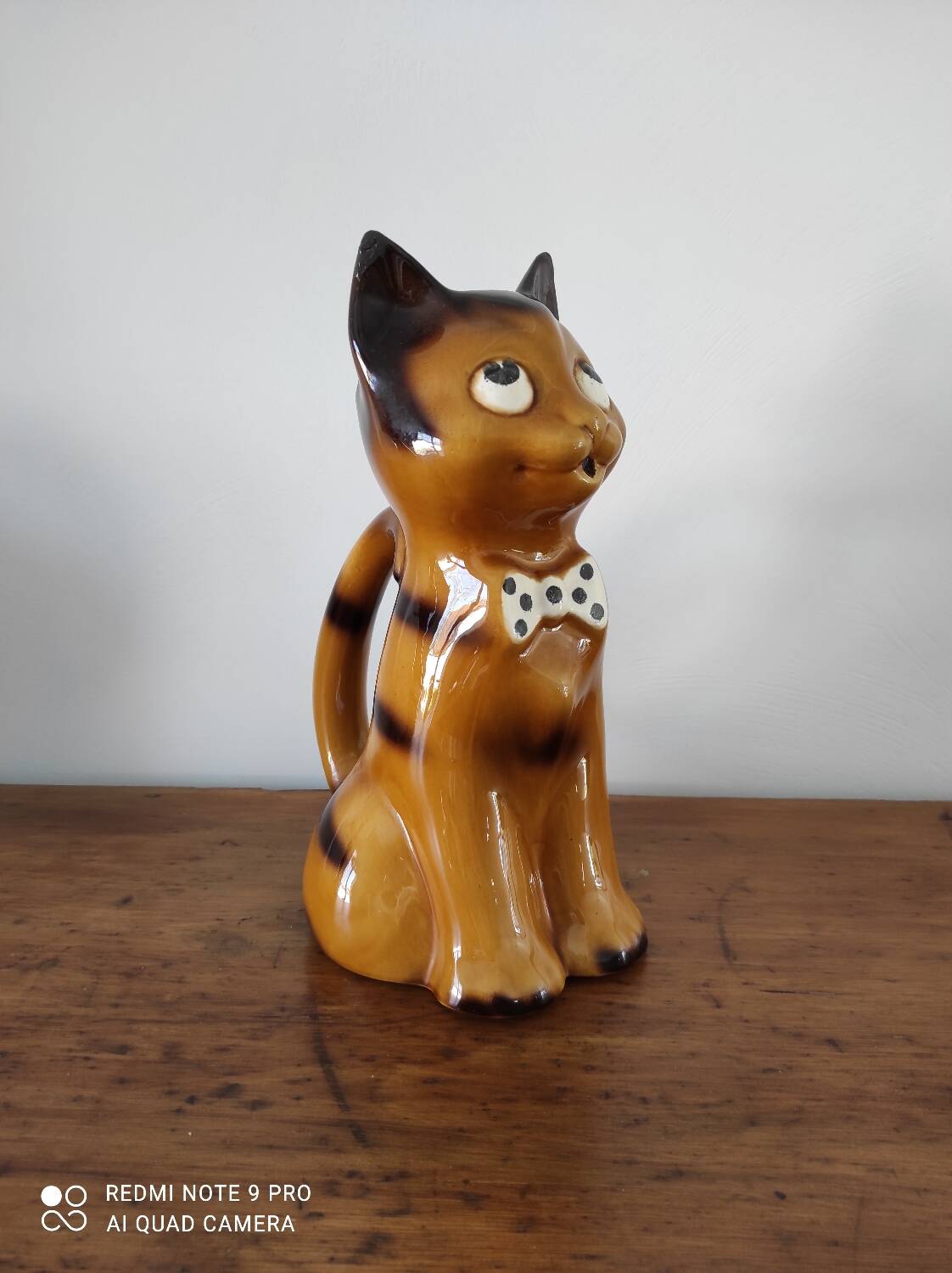 Vintage cat pitcher