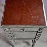 Louis XVI lacquered bedside table
