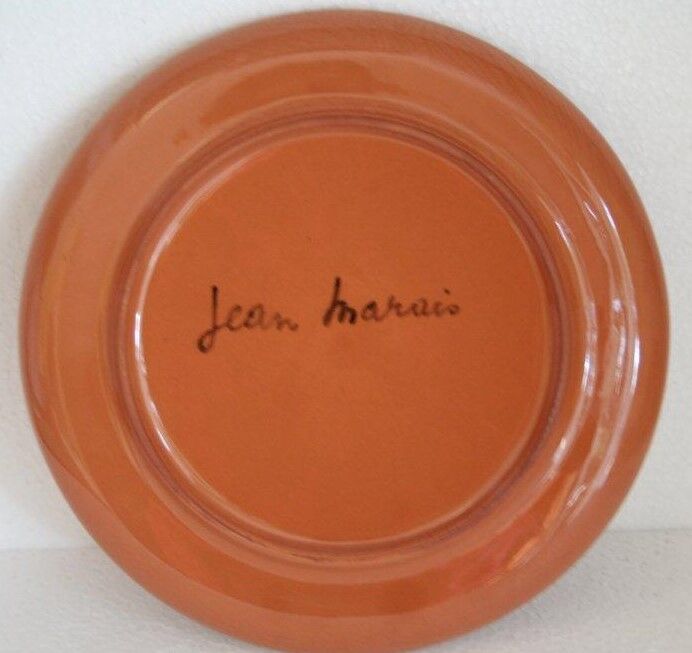 Jean Marais ceramic plate