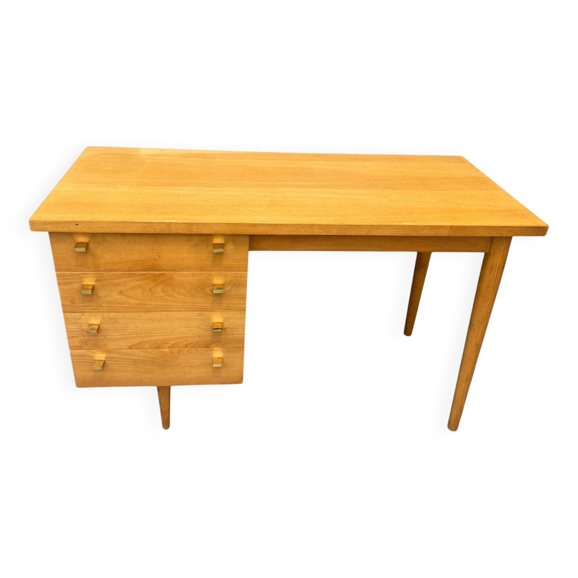 Bureau en hêtre, Tchécoslovaquie 1970