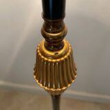 Lampadaire vintage , décors en laiton pieds tripodes circa 1960’s