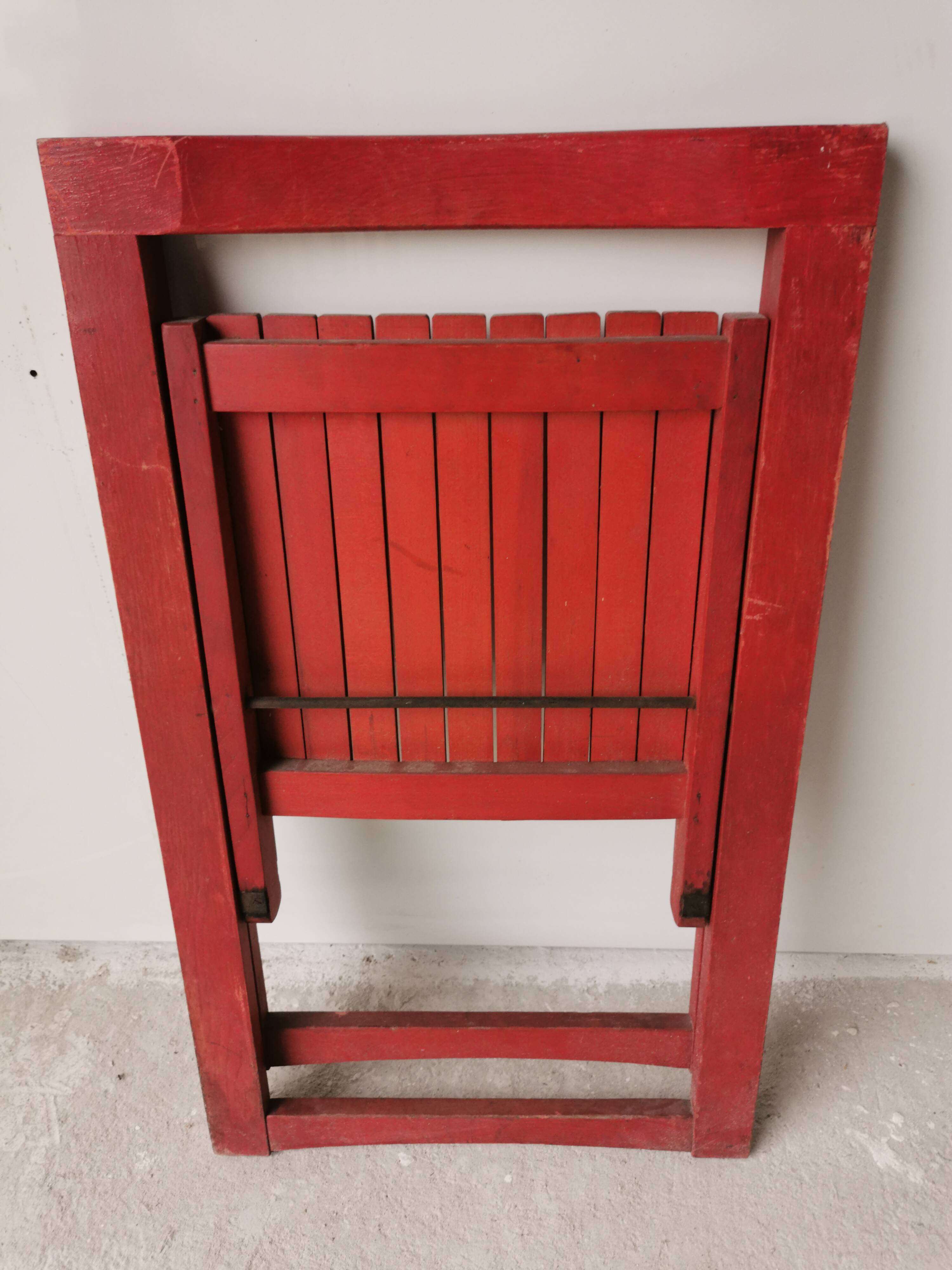 Chaise pliante vintage