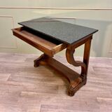 Empire Style Mahogany Cross Console 19th Century