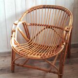 Fauteuil en rotin