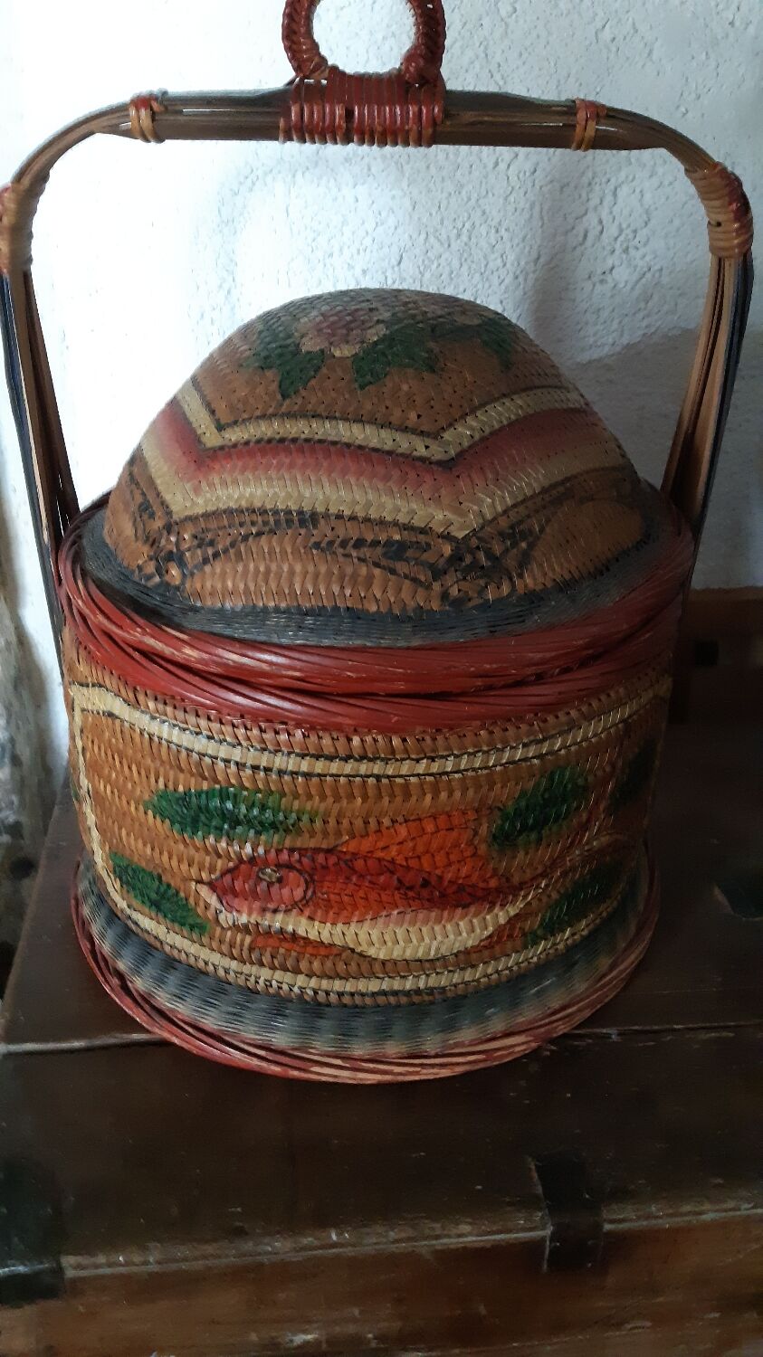 Old rice basket