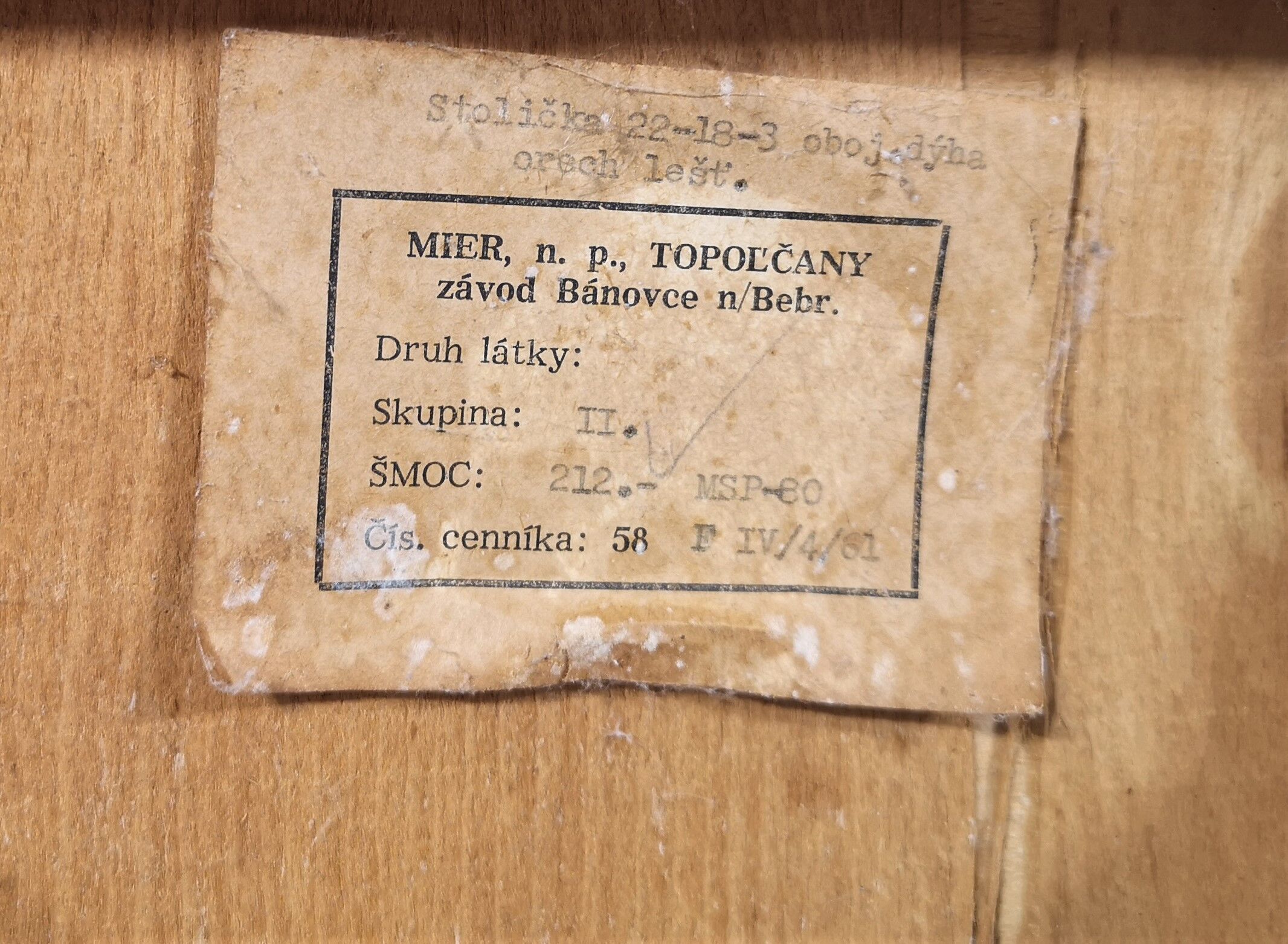 Set of 4 dining chairs by Antonín Šuman, 1960s