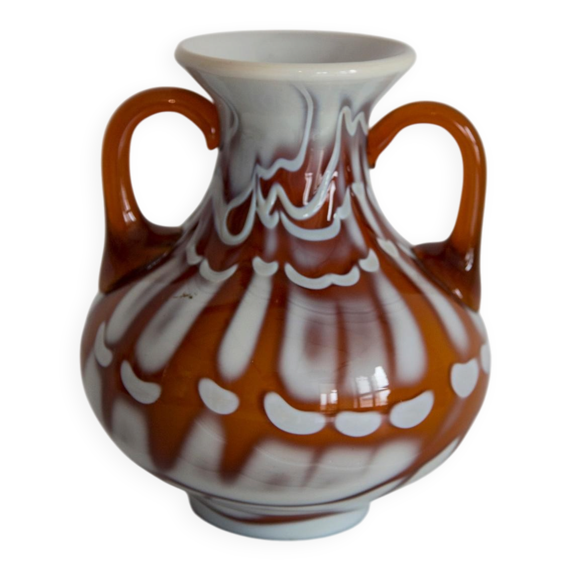 Artistic vase from the mid-century, Prokuplje-Yugoslavia, 1970s