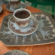 Service à café Denbac vintage en grès