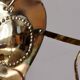 Pair Of Mid Century Swedish Brass Sconces by Ahrneberg Sweden
