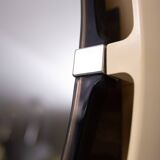 Miroir ovale pivotant Space Ace Allibert, années 1970