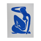 Henri Matisse: Blue Nude III, signed lithograph