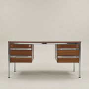 Modernist desk signed Heuliez France – 1970s