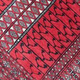 Handmade Pakistani Lahore vintage rug 64cm x 88cm 1970s