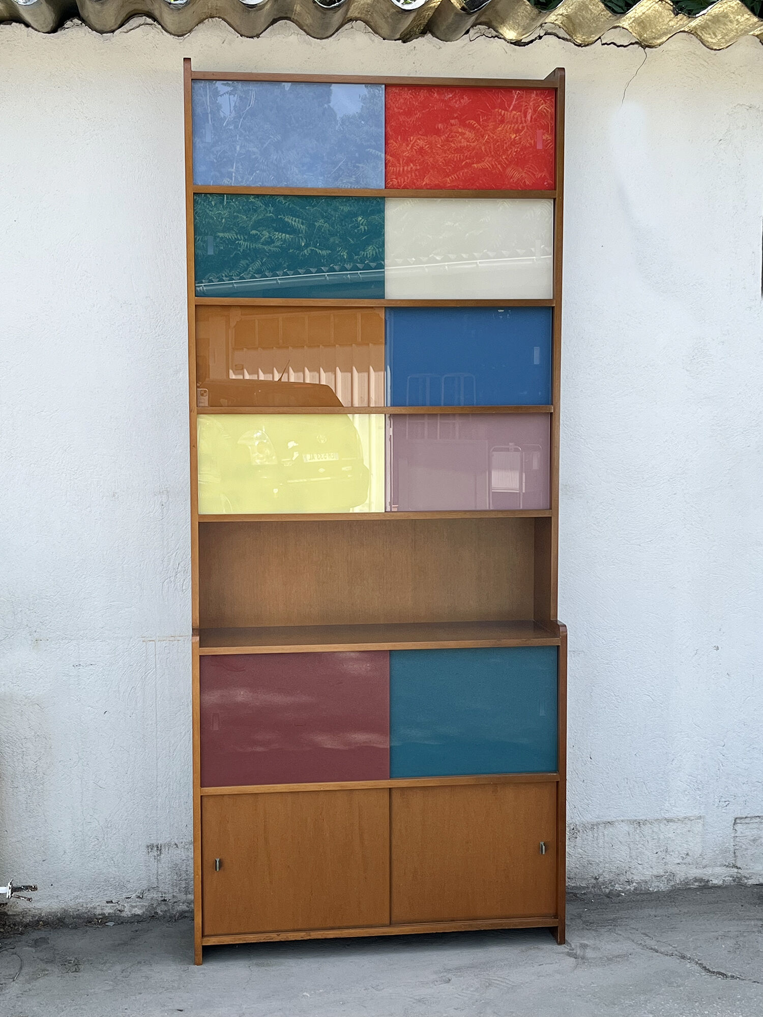 Vintage library from the 60s