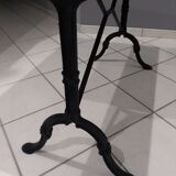 Table Bistro marble and 4 chairs Baumann