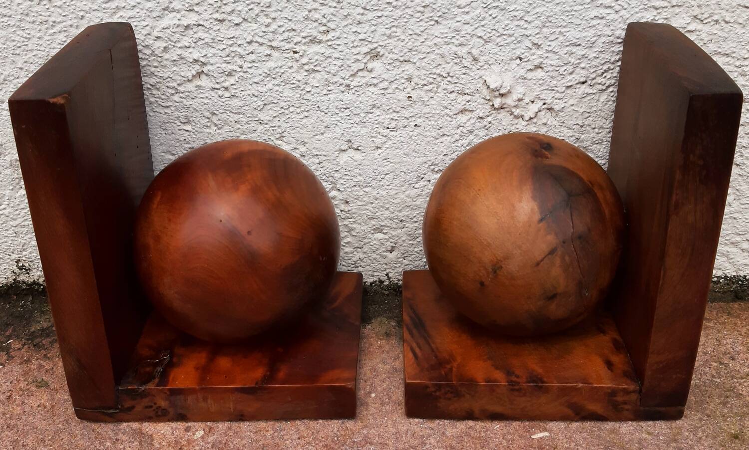 Pair of art deco bookends