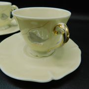 Coffee cups - Royal factory of Limoges D'Artois