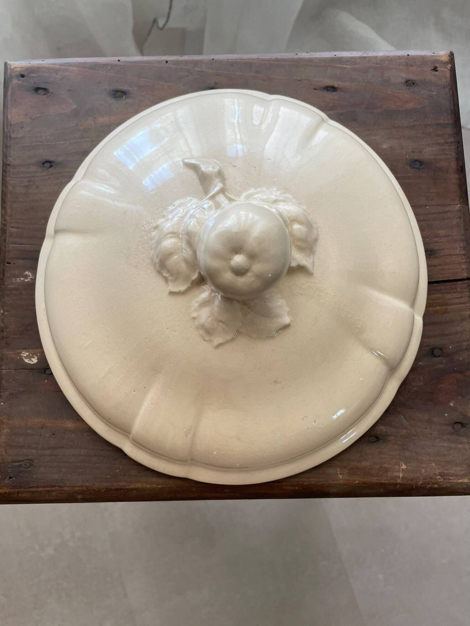 Vintage Sarreguemines soup tureen