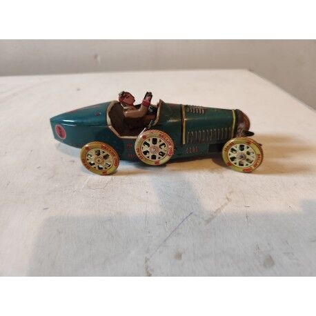 Vintage tin toy wind-up car: Ballor Cord