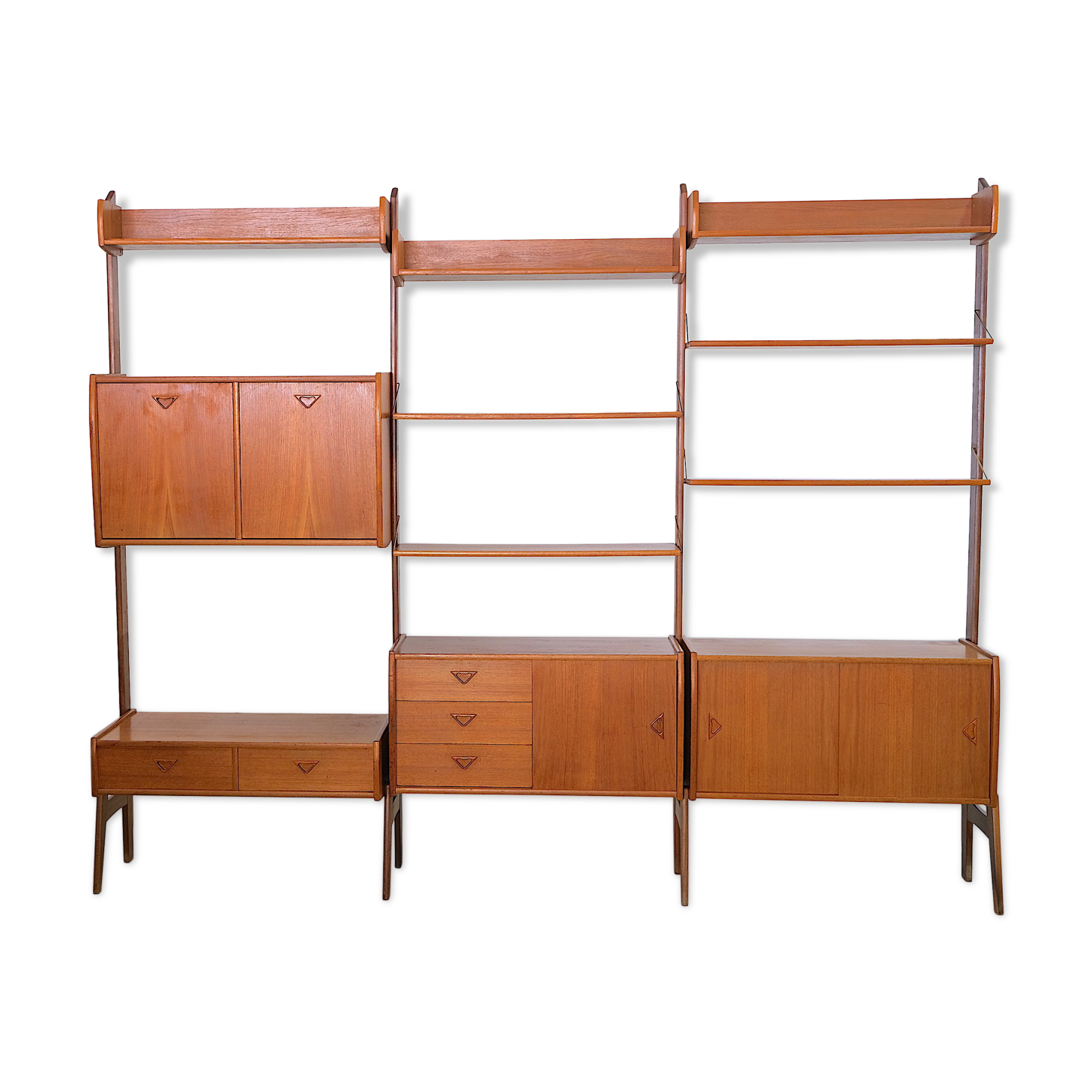 Free standing shelf, norway 1960's
