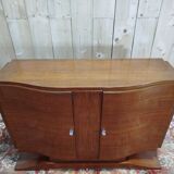 Art Deco period sideboard in mahogany and mahogany veneer