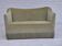 1960s, Danish 2 seater sofa, original condition, green furniture velour.