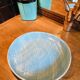 Sky blue dish Salins baths