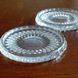 Crystal coaster Val Saint Lambert