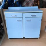 60s buffet in blue formica