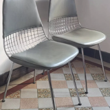 Pair of wired chairs