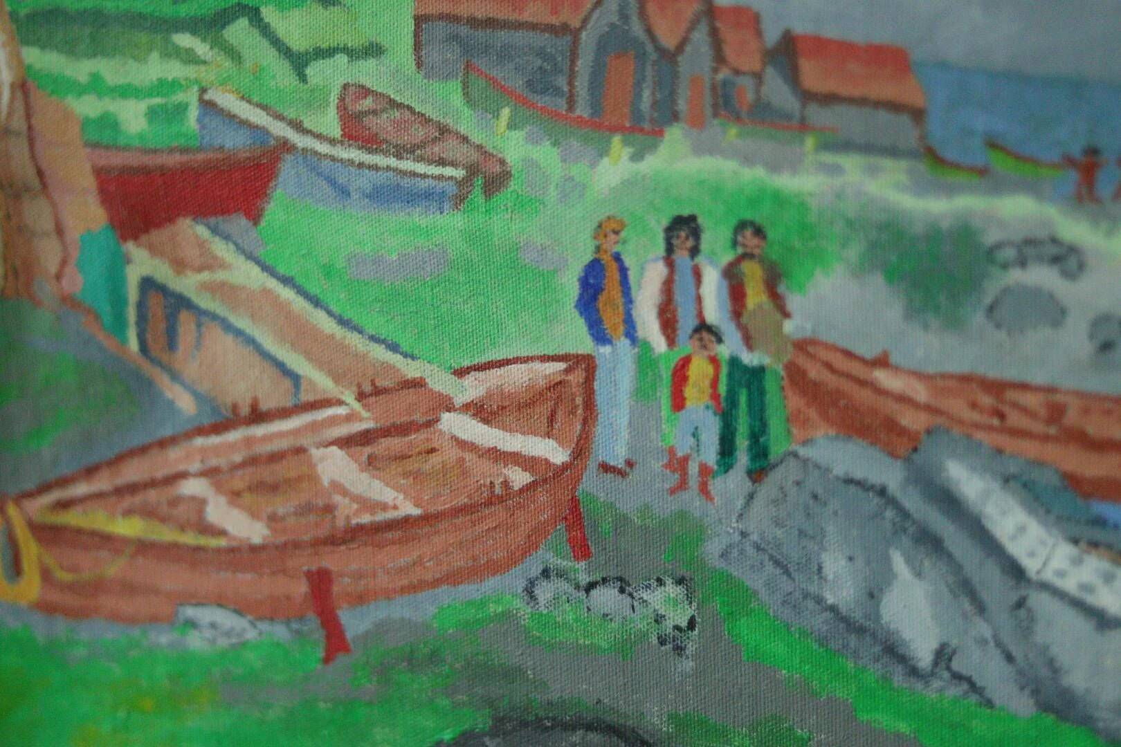 Fishing Village by K. Ganzer