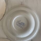 Blue Pyroblan Porcelain Plates