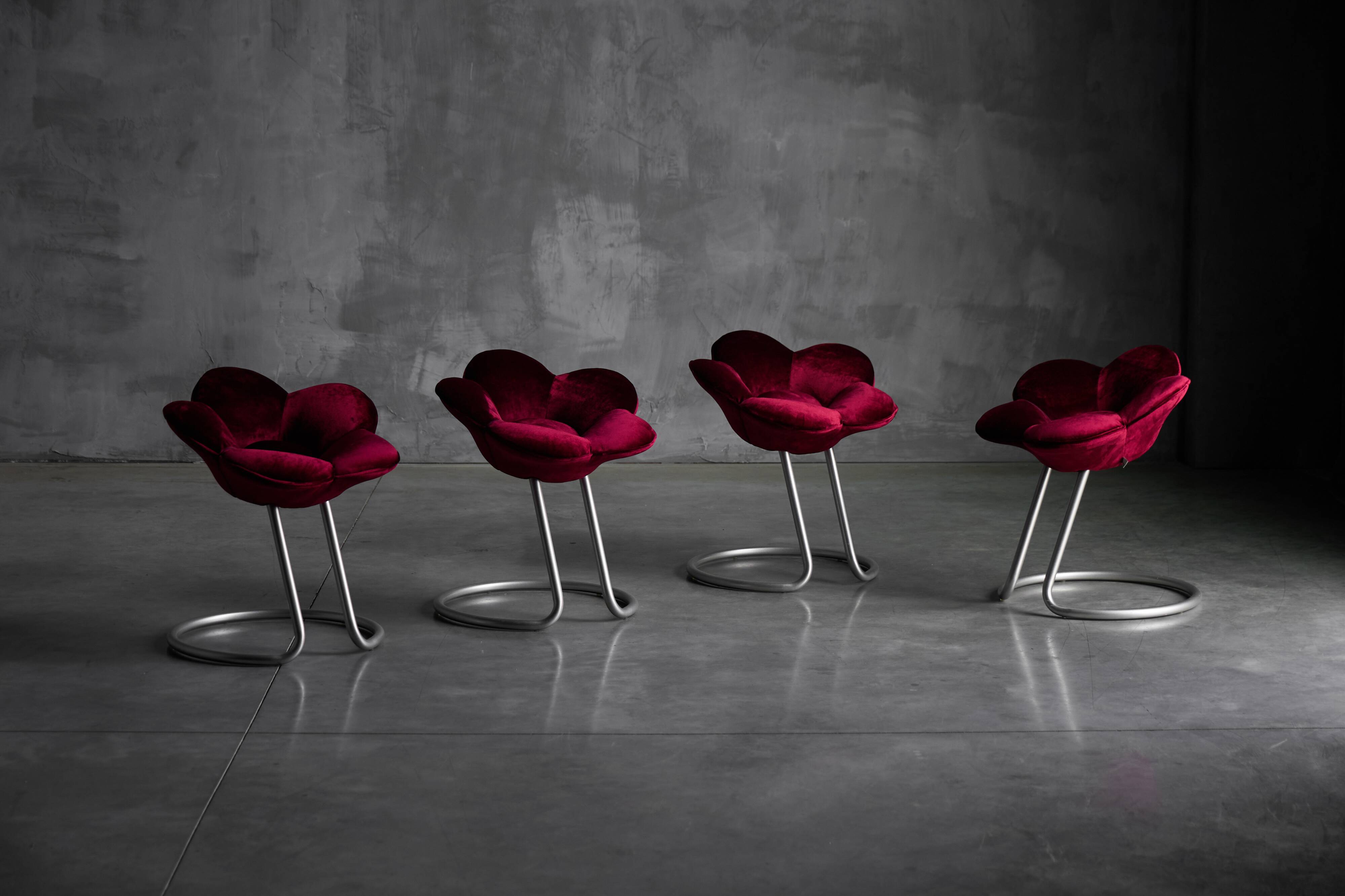 Soshun Flower Stools by Masanori Umeda for Edra, Italy, 1990s