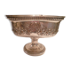 TABLECLOTH/CENTREPIECE/FOOTED METAL COOLER.