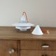 Vintage Danish pendant in style of Louis Poulsen