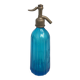 Siphon bleu en verre