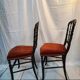 Paire de chaises Napoléon III modèle Opéra