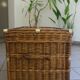 early 20th century wicker trunk