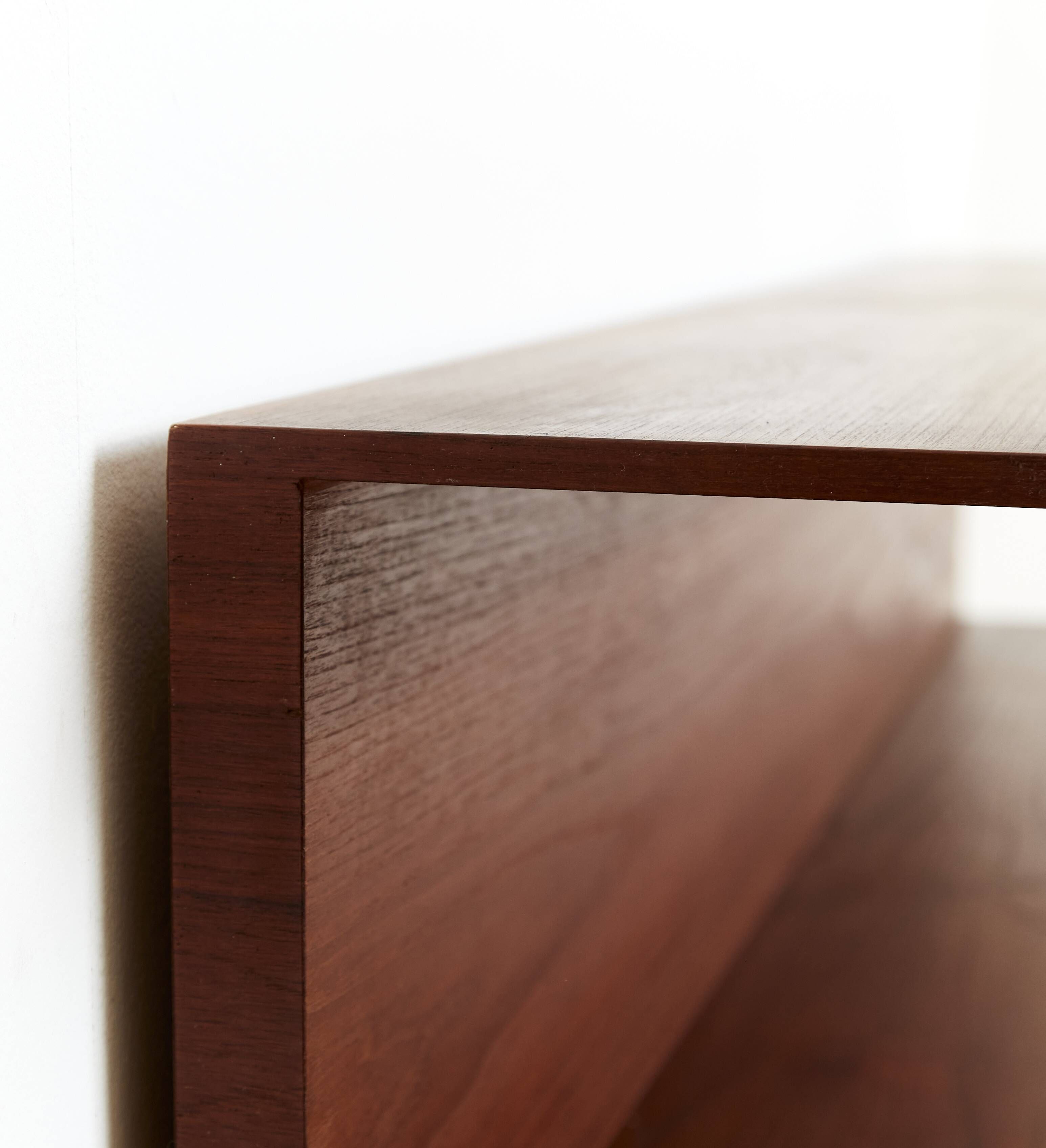 Etagère Vintage en Bois par Walter Wirz pour Wilhelm Renz, 1960s