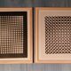 Two Vintage Vasarely Tableaux - Optical Art - Wooden Frames 30x30cm