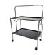 Vintage Melform Speedy folding serving trolley / bar cart, Italian design