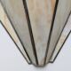 Pair of Art Deco glass paste wall lights