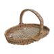Oval wicker basket