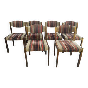 lot de 6 chaises vintage