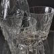 Lot de 8 verres à eaux ou digestif vintage en bon état