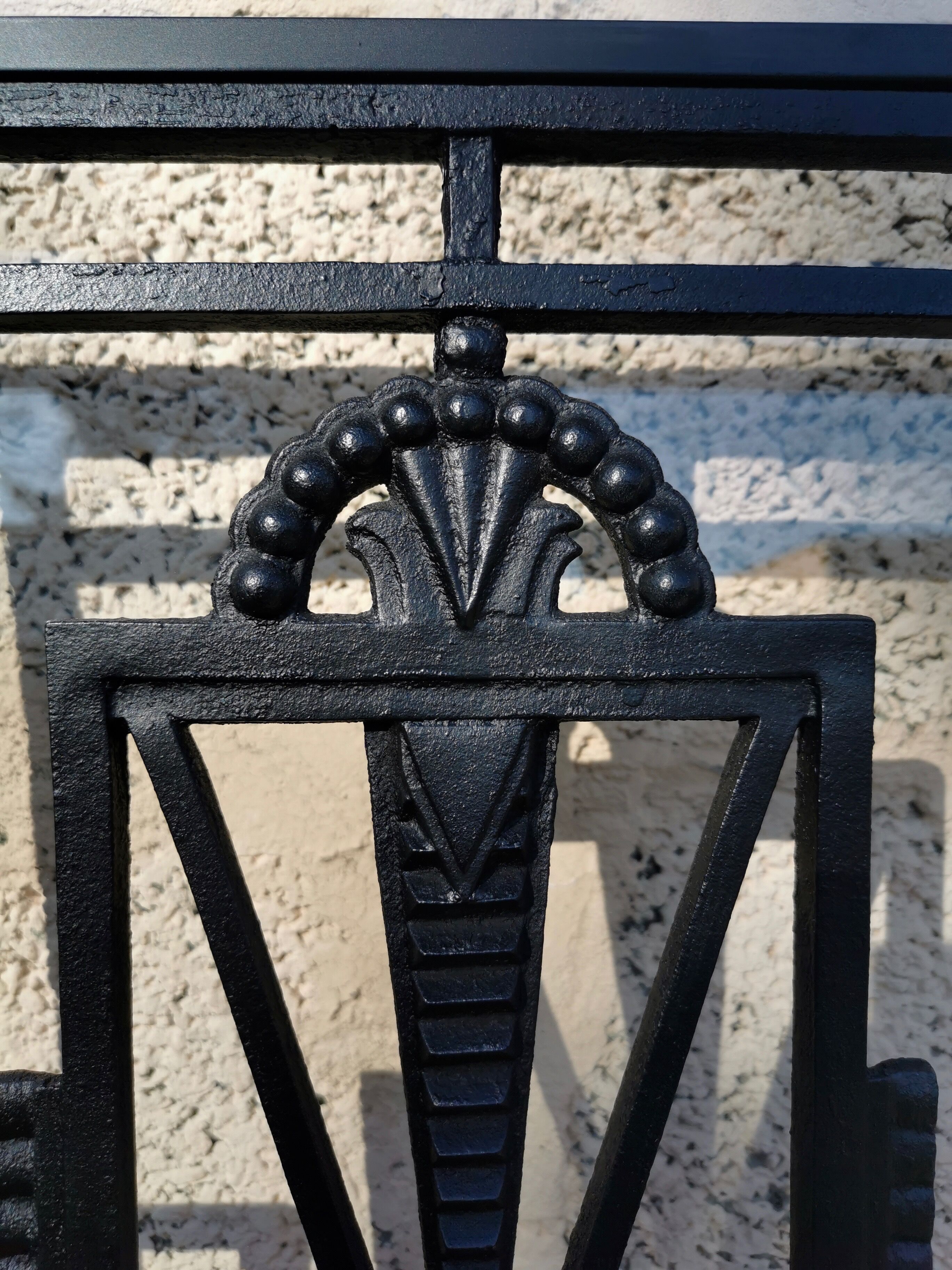 Glass door raw steel