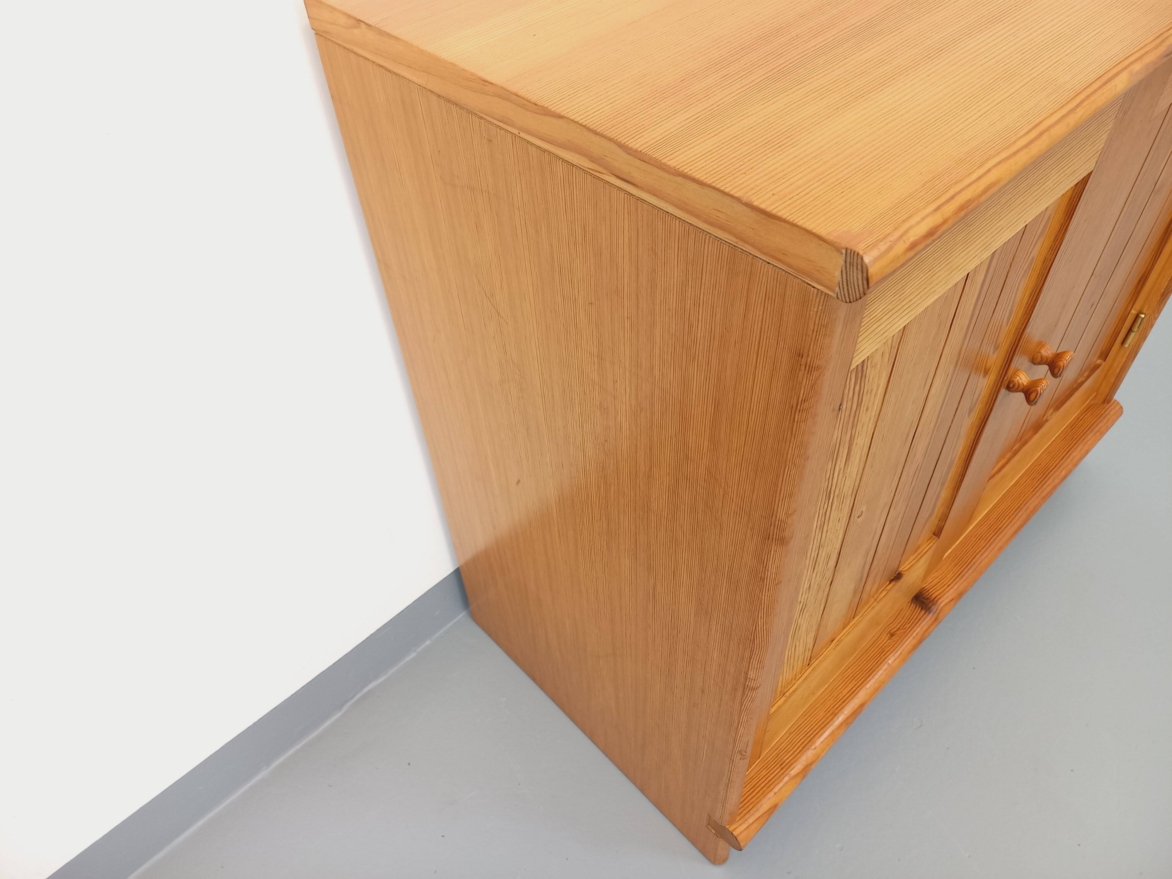 Vintage pine storage unit from the 60s 70s