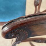 Paire de chaises en acajou XIXème siècle