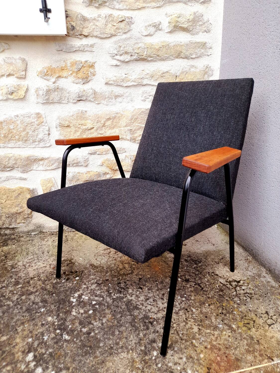 “Robert” armchair by Pierre Guariche.