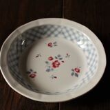 Hollow dish Bastia Digoin Sarreguemines Vichy 12 facets